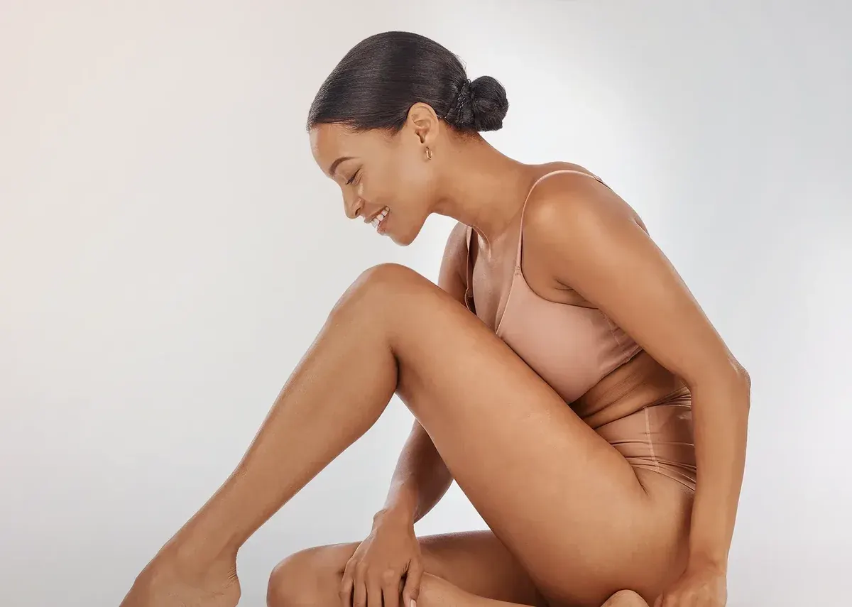 Smooth skin after laser hair removal